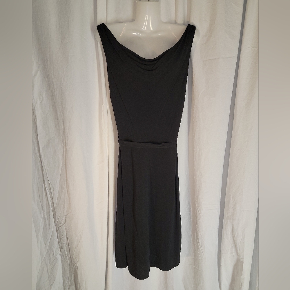 Ann Taylor Black Cocktail Sheath Dress